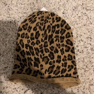 cheetah beanie